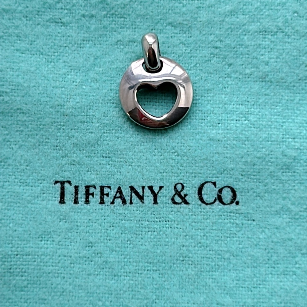 Tiffany & Co Sterling Silver Heart Pendant